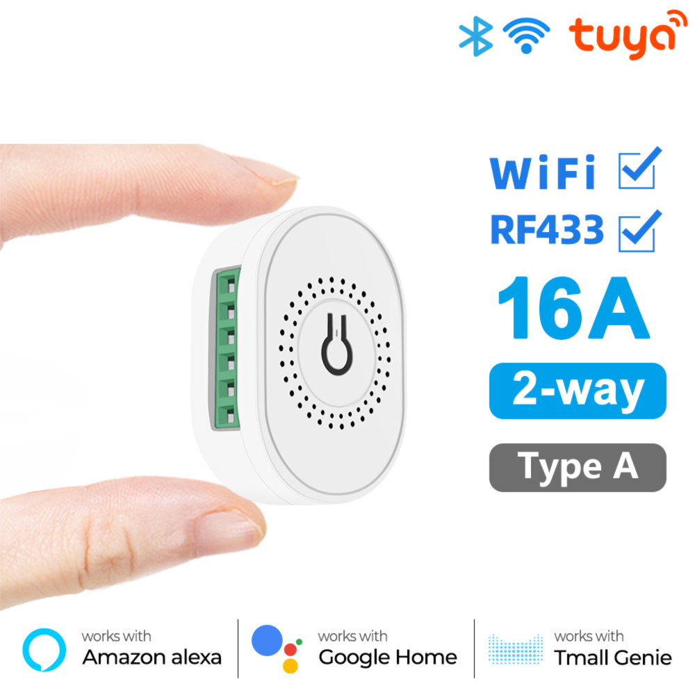 Tuya Home WiFi 433 Draadloze Donkere Box Schakelaar Licht Afstandsbediening App Slimme Bediening_voghion.com