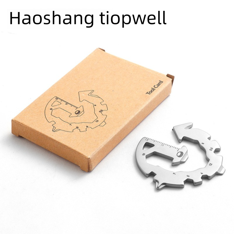 Gift New EDC Outdoor Multi-Use Screwdriver Bit Household Portable Multi-Function Tool Card_voghion.com