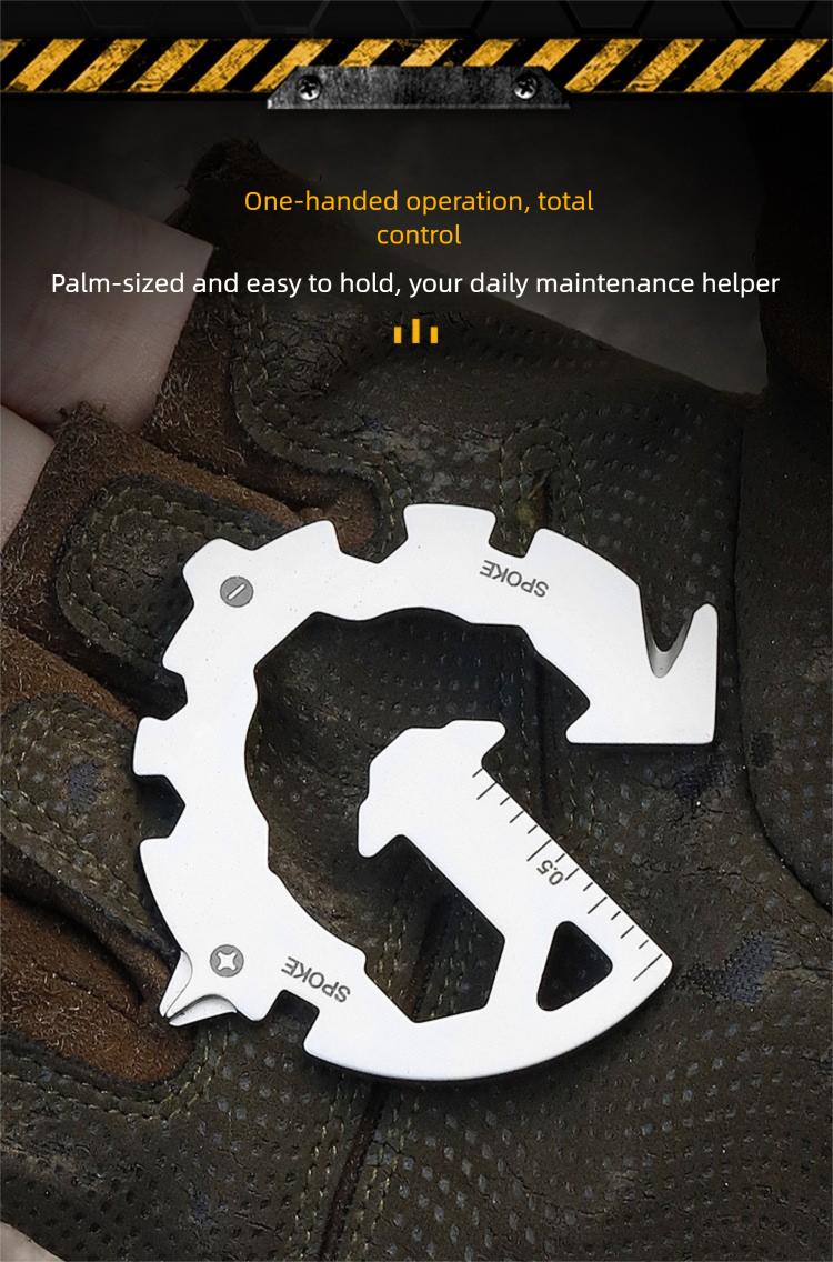 Gift New EDC Outdoor Multi-Use Screwdriver Bit Household Portable Multi-Function Tool Card_voghion.com