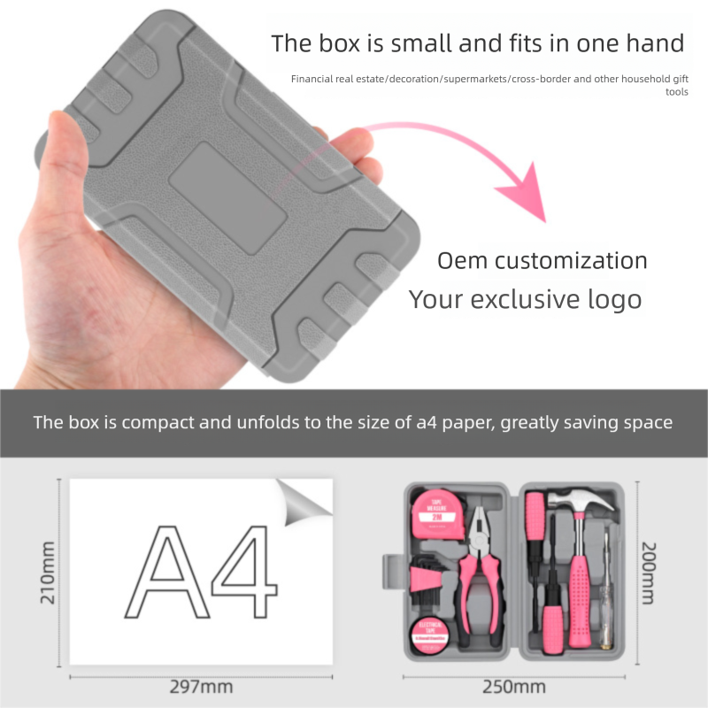 Multifunctional Household Box Hardware Tool Manual Renovation Tools Complete Cross-Border Combination Set_voghion.com