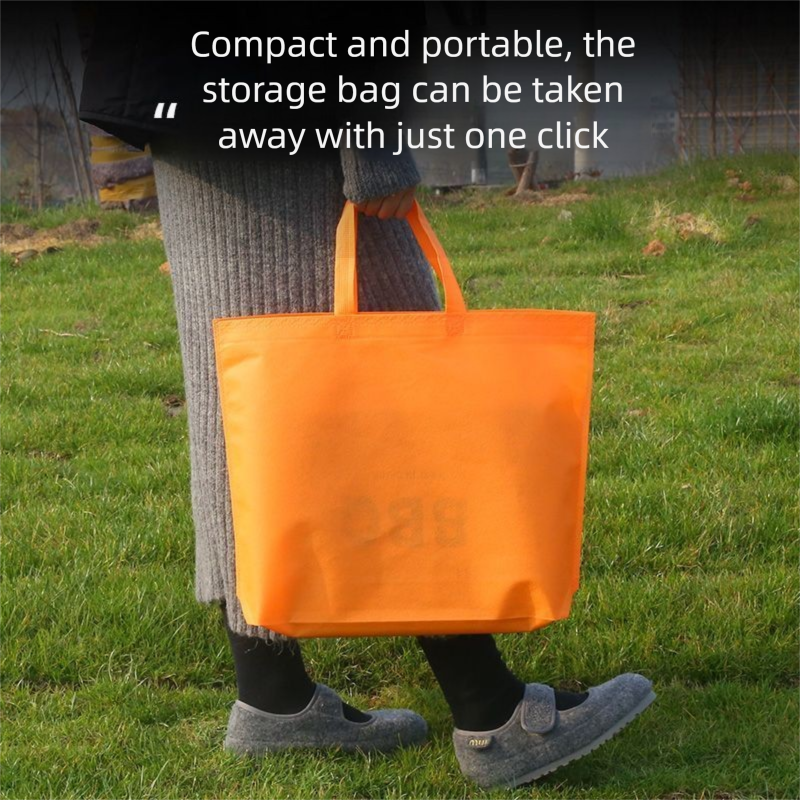 Bærbar kulgrill i rustfrit stål til picnic og camping_voghion.com