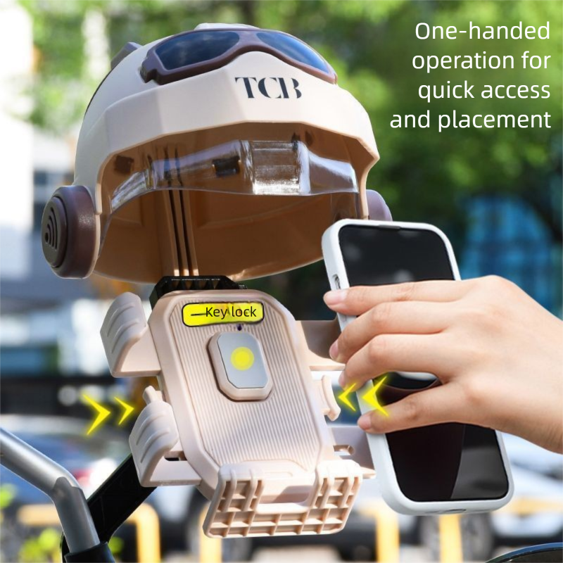 Bicycle Holder For Road Mountain Electric Bikes, Shockproof And Anti-vibration Navigation Phone Mount_voghion.com