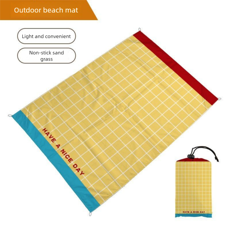Popular Portable Ultra-light Thin Picnic Beach Mat, Ground Cloth, Sunshade Canopy, Foldable Blanket_voghion.com