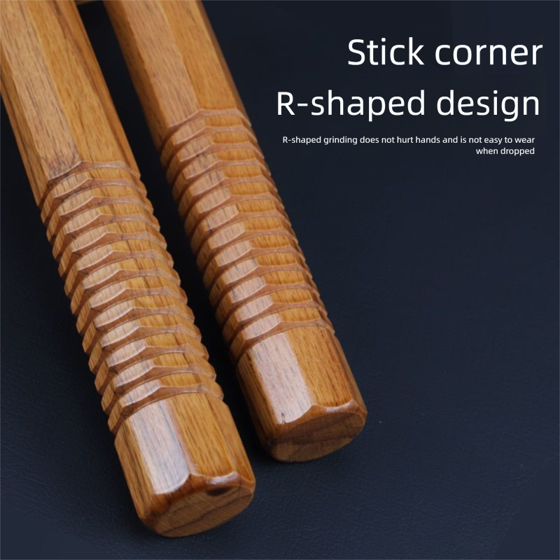 Eight-Sided Diamond-Shaped Solid Double-Sectioned For Practical Combat Performance Self-Defense Beginner Wooden Practice_voghion.com