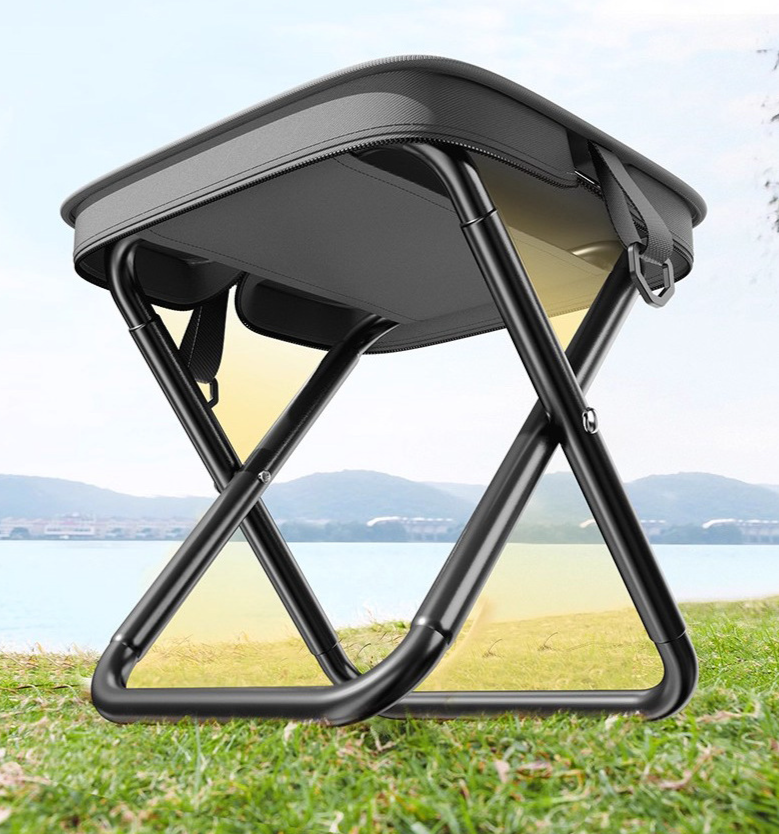 Taburete de camping plegable para pesca y deportes al aire_voghion.com