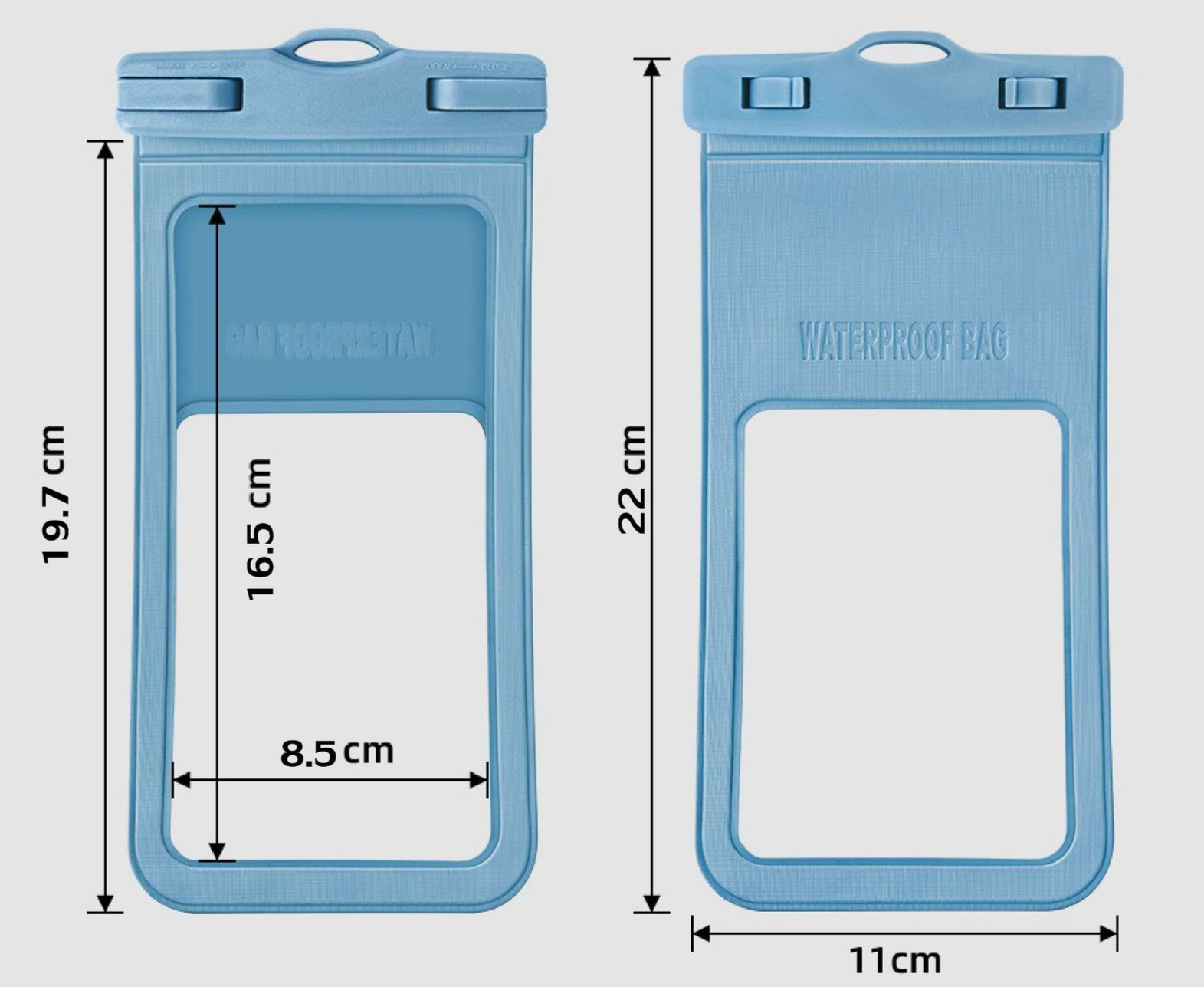 Waterproof Phone Bag For Swimming Diving And Rafting Protective_voghion.com