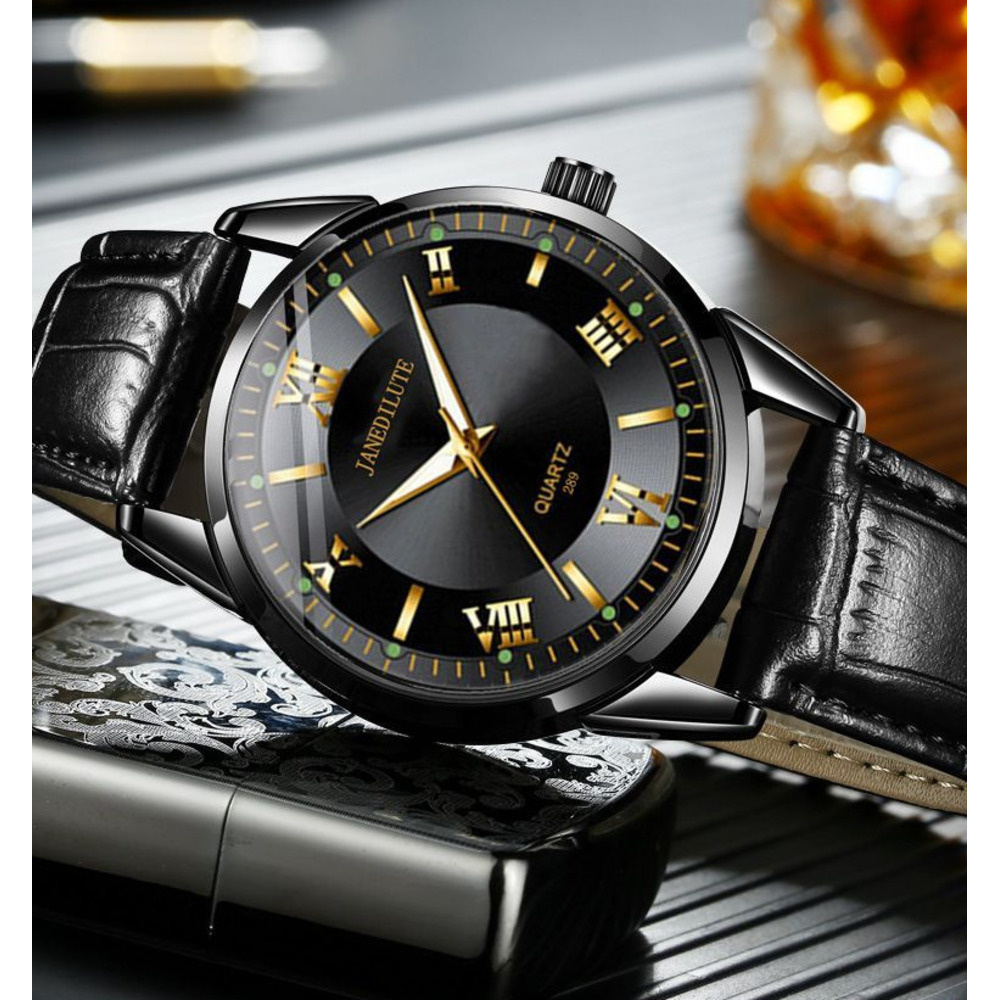 Stylish Men's Quartz Watch Simple Versatile Electronic Design_voghion.com