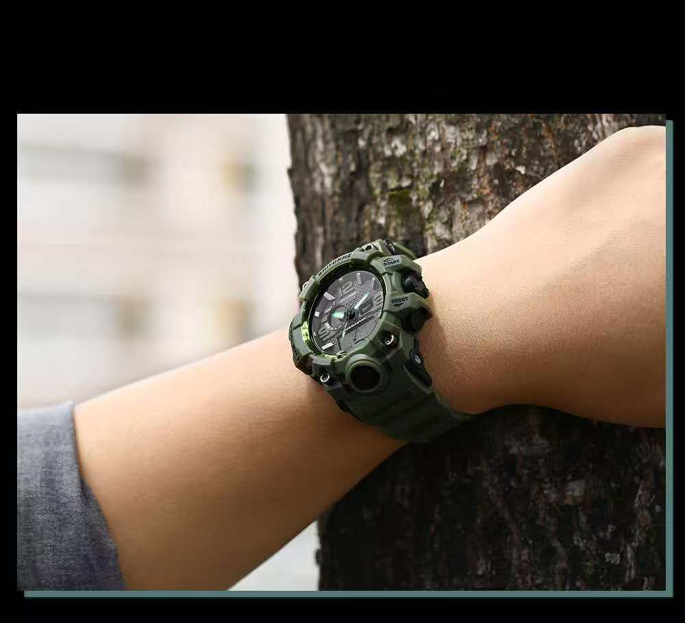 Electronic Movement, Multi-function Timing, Mud-proof, Waterproof, Shock-resistant, All-terrain Outdoor Wear Electronic_voghion.com