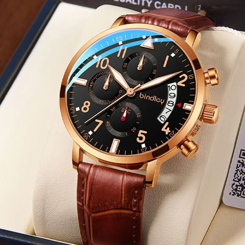 Orologio al quarzo uomo quadrante grande stile studente moda_voghion.com