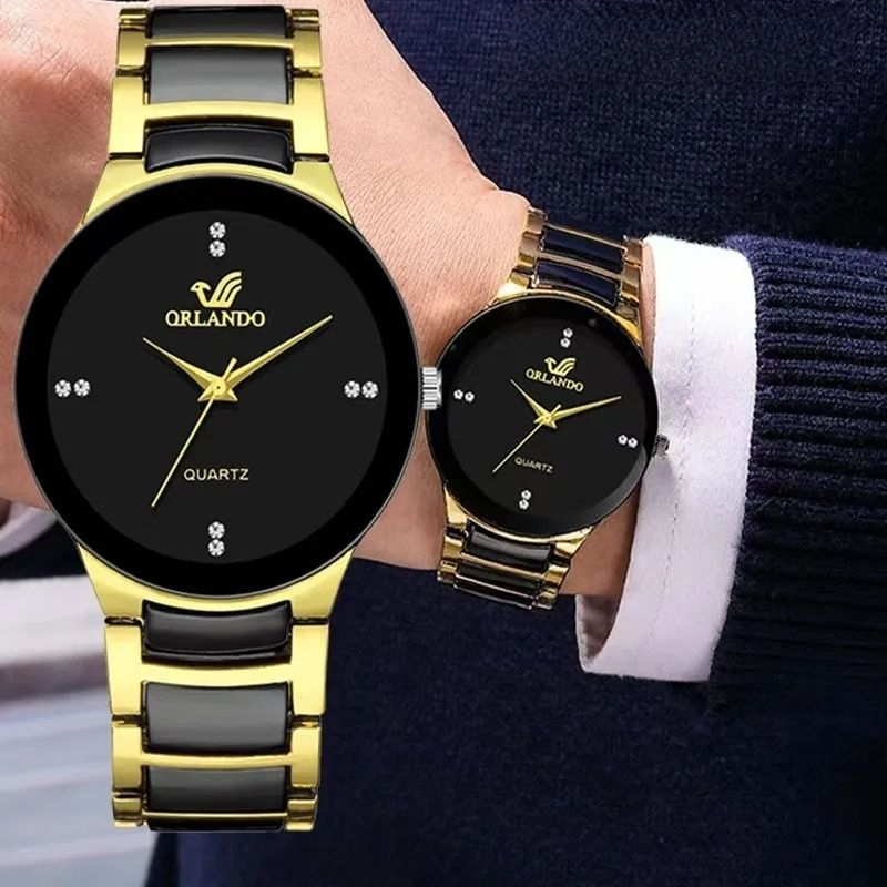 Trendy European And American Style Men's Watch, Korean Fashion Quartz With Calendar, Waterproof, Fully Automatic, Cool_voghion.com
