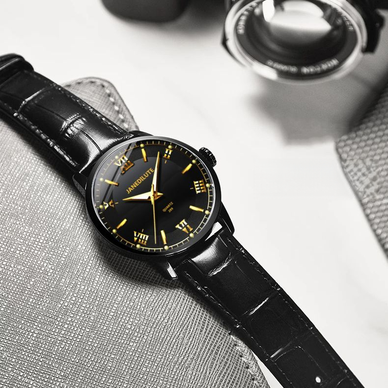 Men's Student Korean Version Electronic Watch, Stylish And Simple, Versatile, High-end Men's Quartz Watch With_voghion.com
