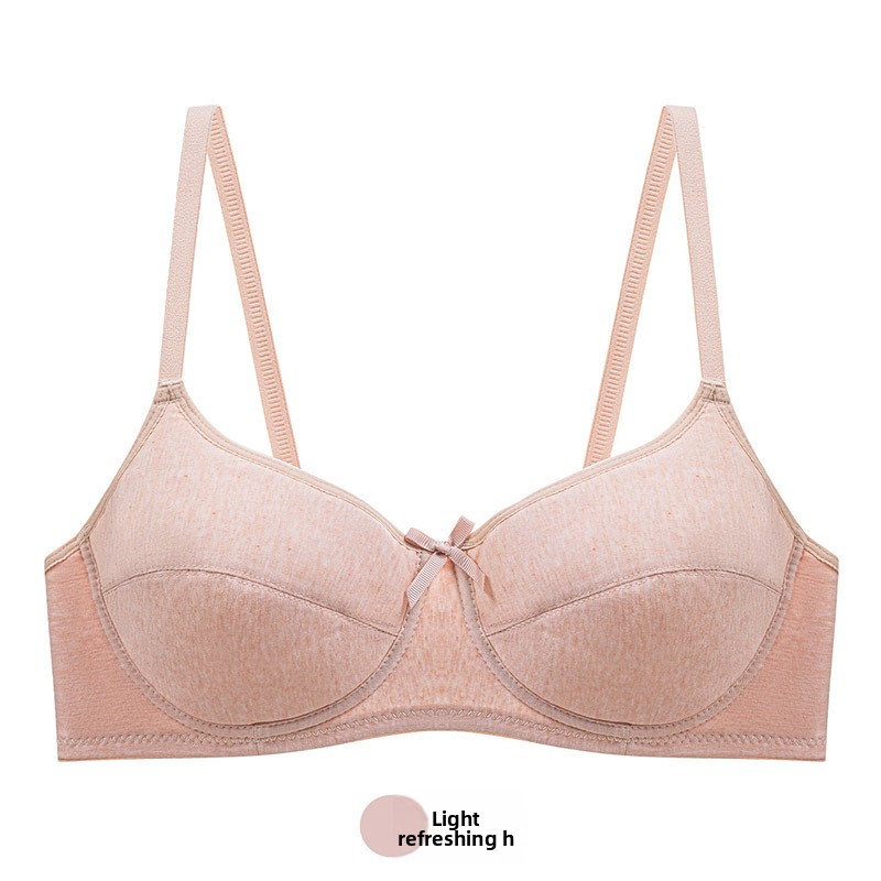 B-cup minimizer bh voor grote bustes, effen kleur, zachte beugel, push-up effect, dun, comfortabele bh, nieuw product_voghion.com