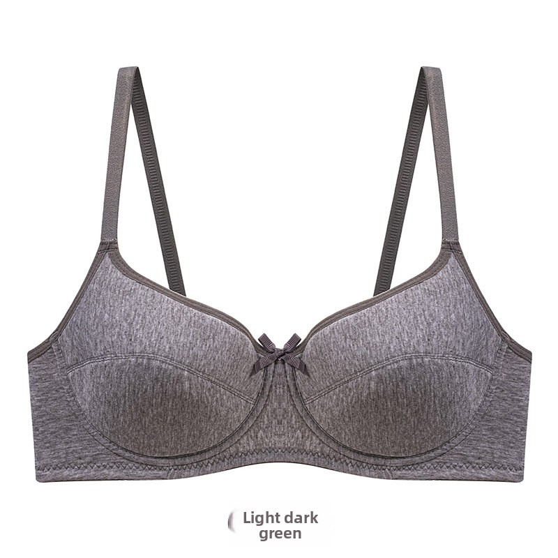 B-cup minimizer bh voor grote bustes, effen kleur, zachte beugel, push-up effect, dun, comfortabele bh, nieuw product_voghion.com