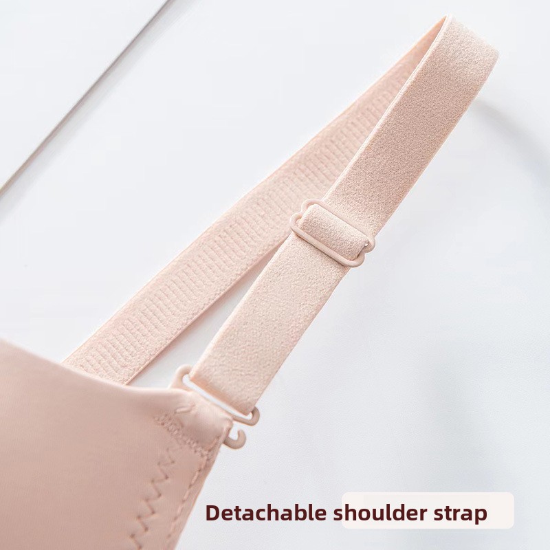 Plus size damesondergoed D-cup minimizer anti-doorzak bh met plooien, dunne, gladde beugel bh met grote cup_voghion.com