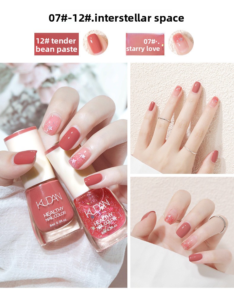 Langlebiger Wasserfester Nagellack Nicht Abziehbar Ölbasierte Formel_voghion.com
