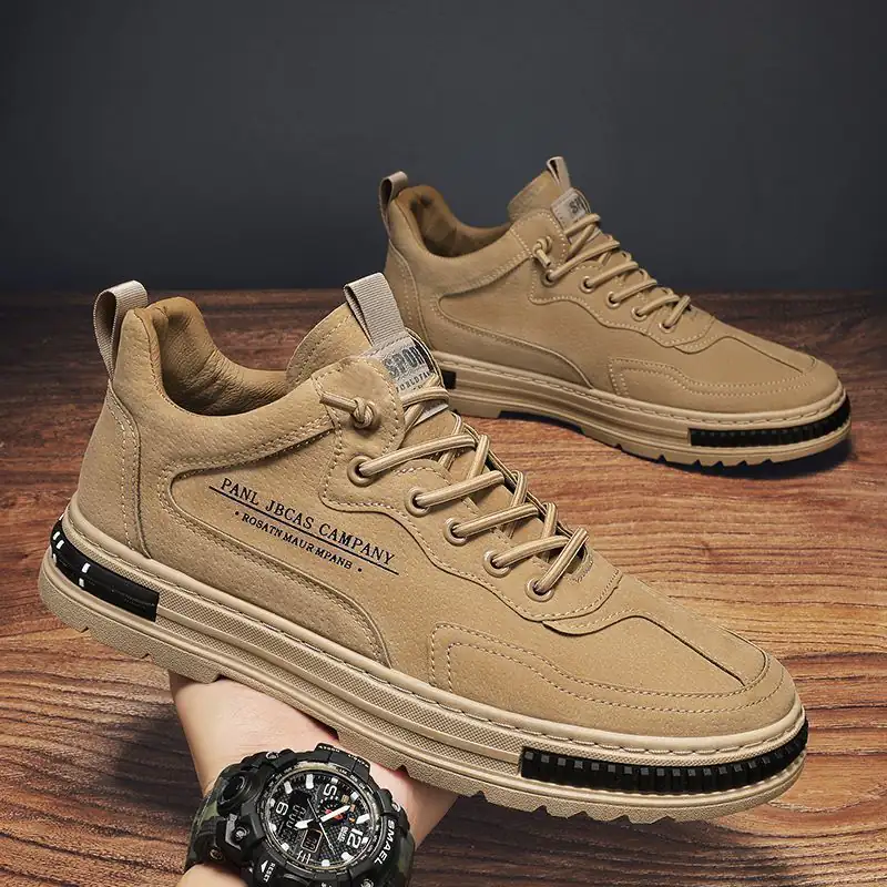 Bequeme Herren Freizeitschuhe Flache Outdoor Sneaker Stilvoll_voghion.com