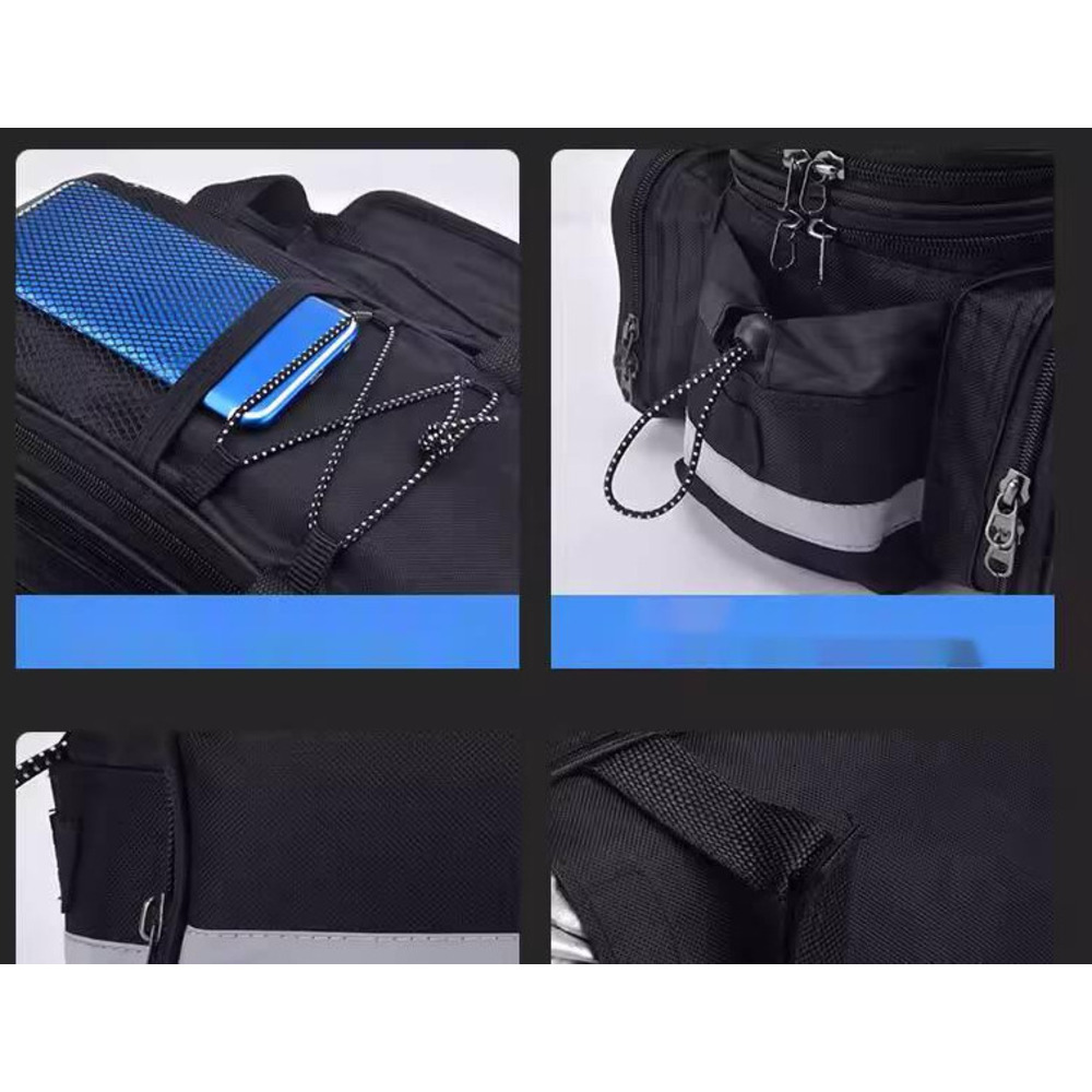 Waterproof Bicycle Pannier Bag For Mountain Bike Rack Large Gear_voghion.com