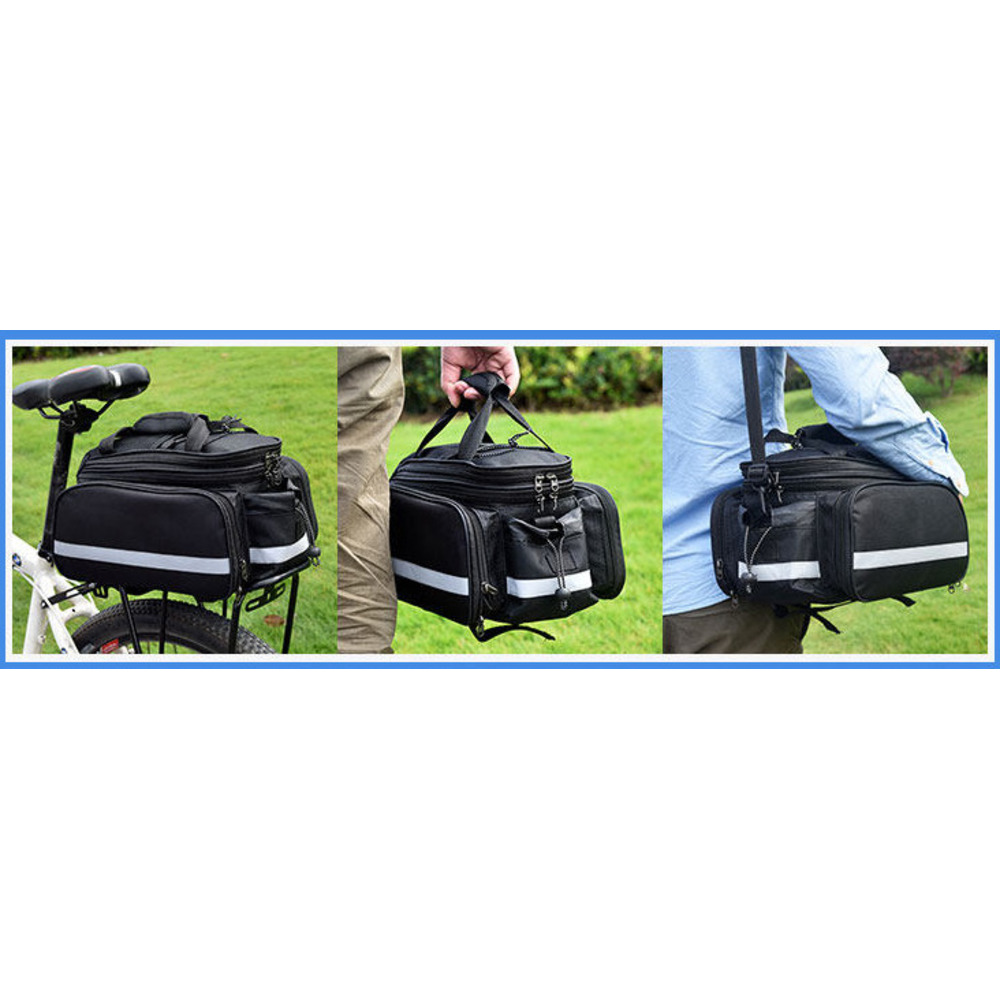 Waterproof Bicycle Pannier Bag For Mountain Bike Rack Large Gear_voghion.com