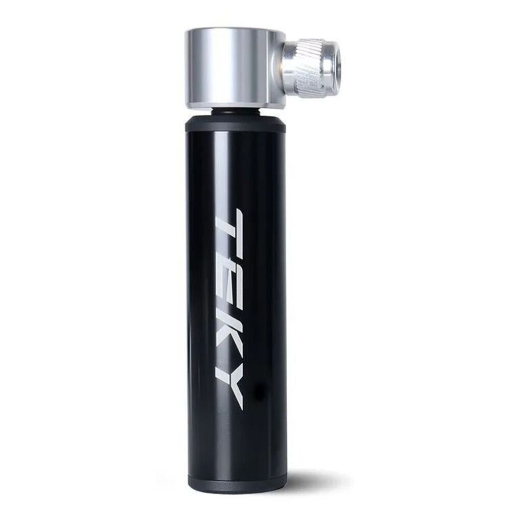Mini pompa ad aria tascabile in lega di alluminio per bicicletta, ultra piccola, universale per valvole Schrader e Presta, portatile per_voghion.com