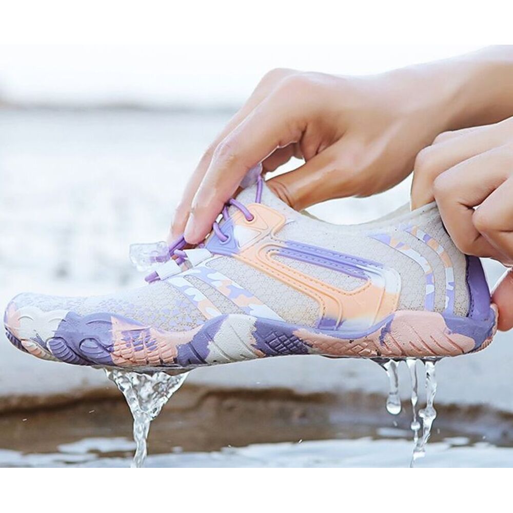 2026 New Product Stream Tracing Beach Shoes For Men And Women Couples Breathable Water Wading Quick-Dry Non-Slip_voghion.com