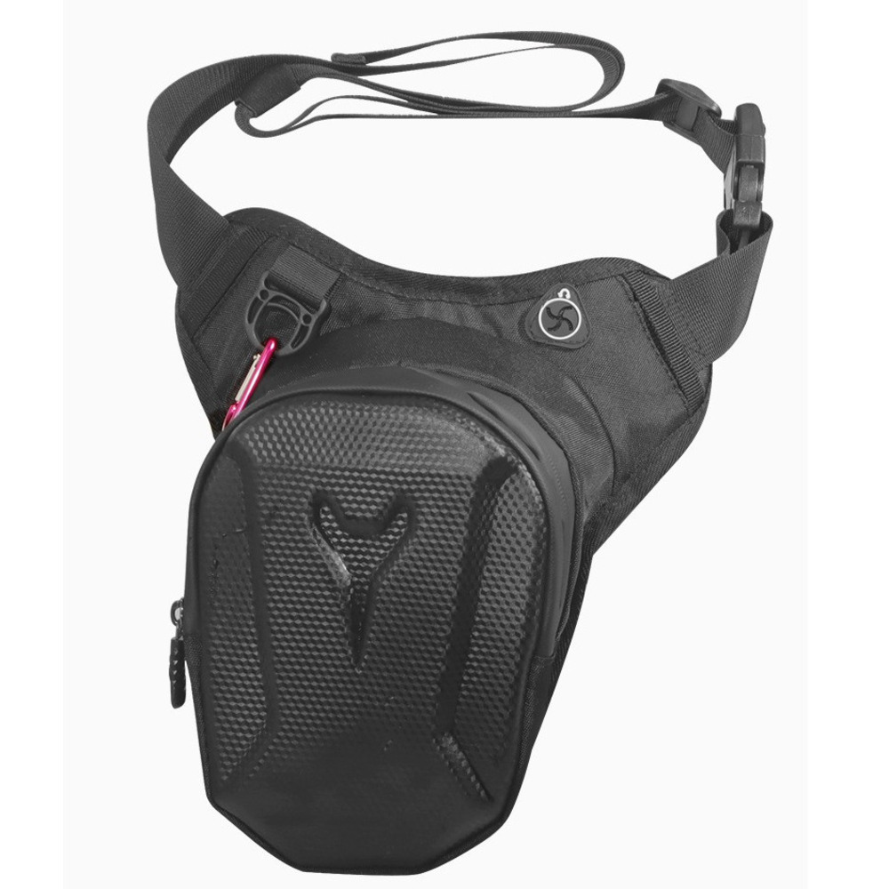 Bolsa de perna rígida impermeável para moto e bicicleta_voghion.com