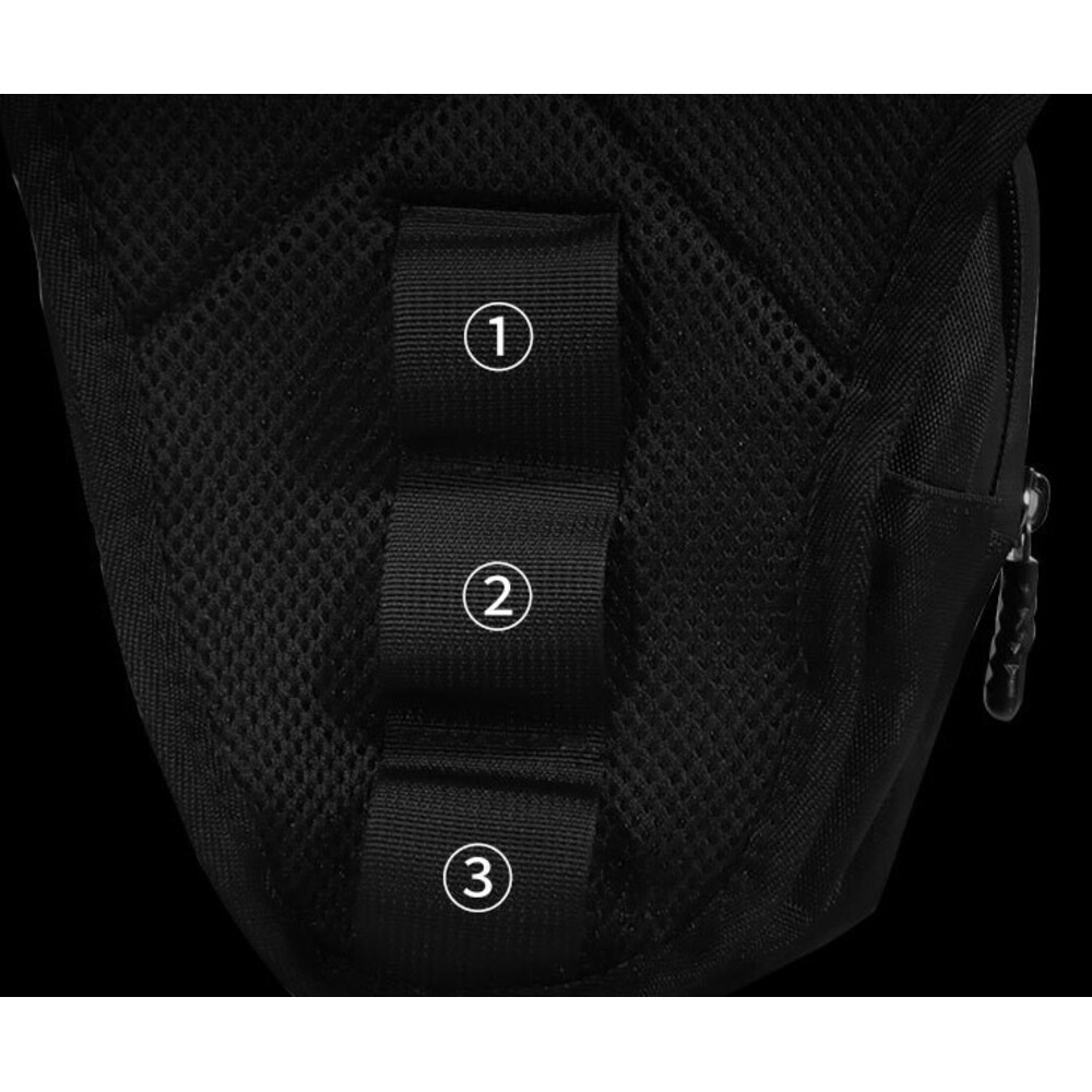 Mochila transversal impermeável para ciclismo, com estrutura rígida, para pernas e pernas, ideal para homens._voghion.com