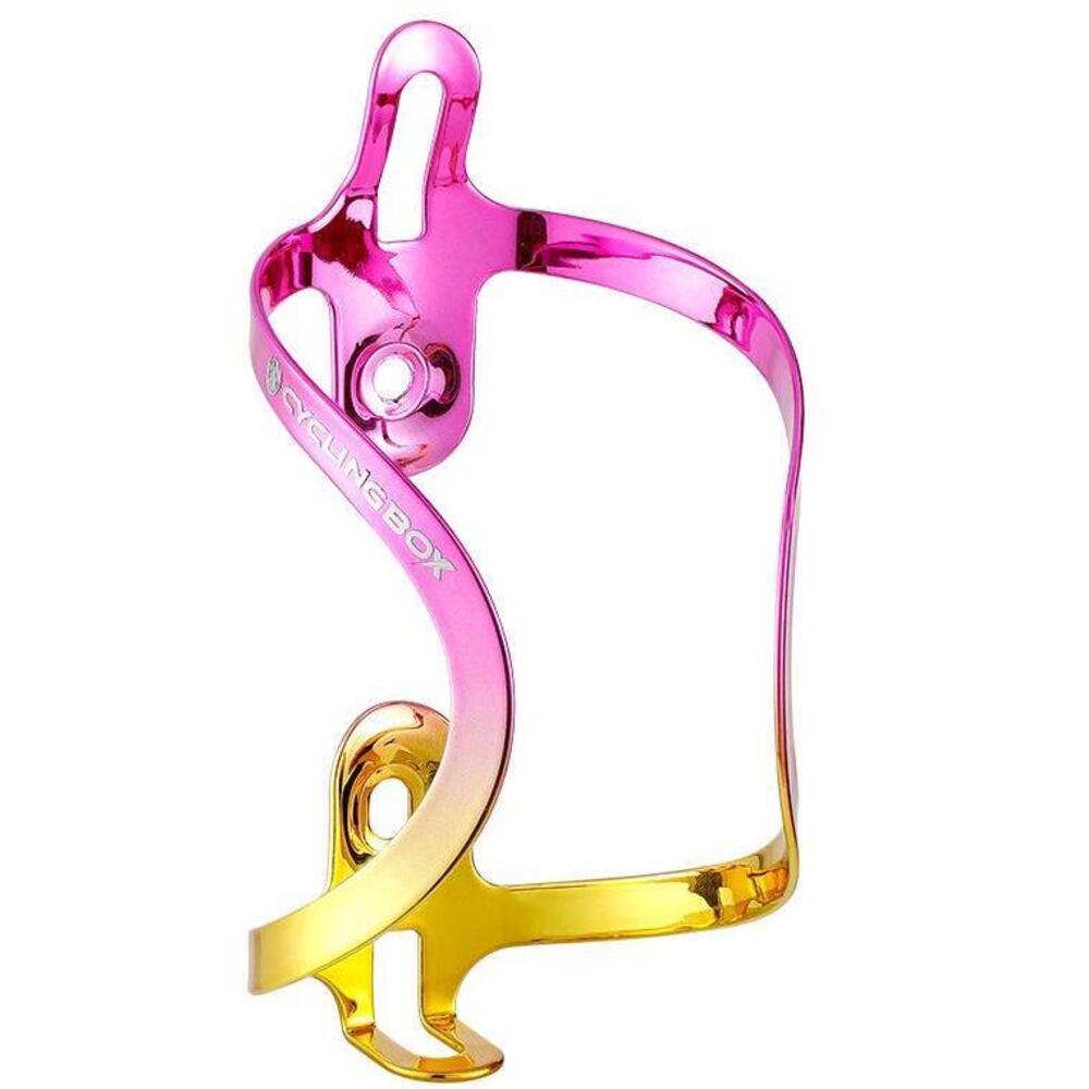 Bicycle Water Cycling Cup Holder Gradient Colorful Mountain Bike Aluminum Alloy Bottle Cage_voghion.com