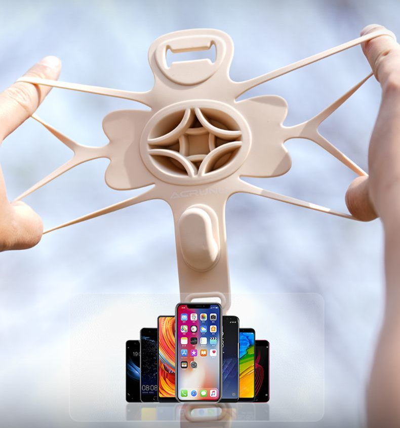 Silicone Phone Mount For Bike And Electric Scooter Quick Release_voghion.com