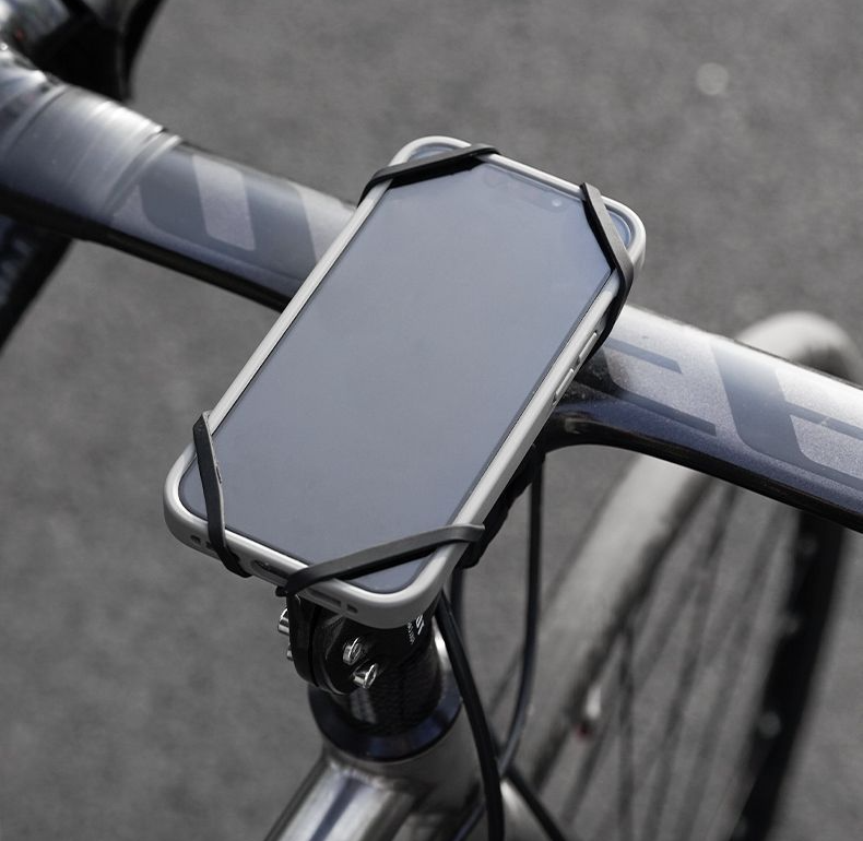 Silicone Phone Mount For Bike And Electric Scooter Quick Release_voghion.com