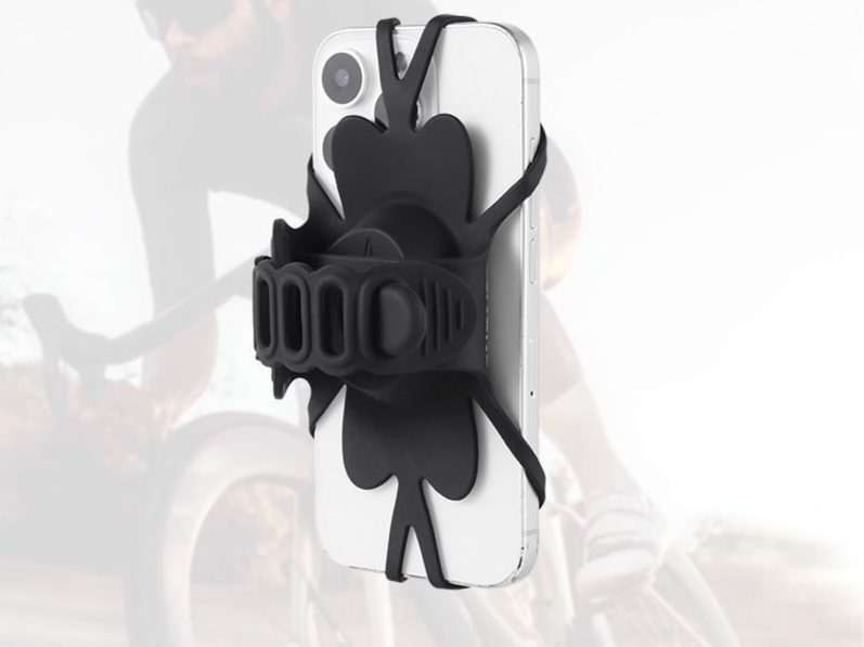 ACRUNU Silicone Holder Quick Release Navigation Road Bike Electric Vehicle Delivery Driver Charging Phone Mount_voghion.com