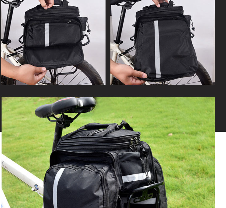 Waterproof Bicycle Pannier Bag For Mountain Bike Rack Large Gear_voghion.com