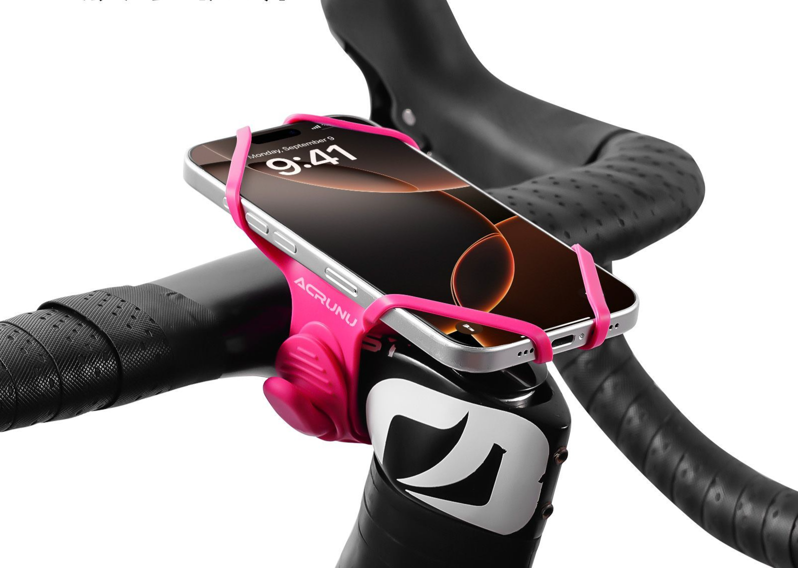 Silicone Phone Mount For Bike And Electric Scooter Quick Release_voghion.com