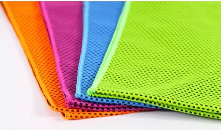 Summer Ice Silk Sports Outdoor Fitness Quick-Dry Cooling Women's Wrist Sweat Towel_voghion.com