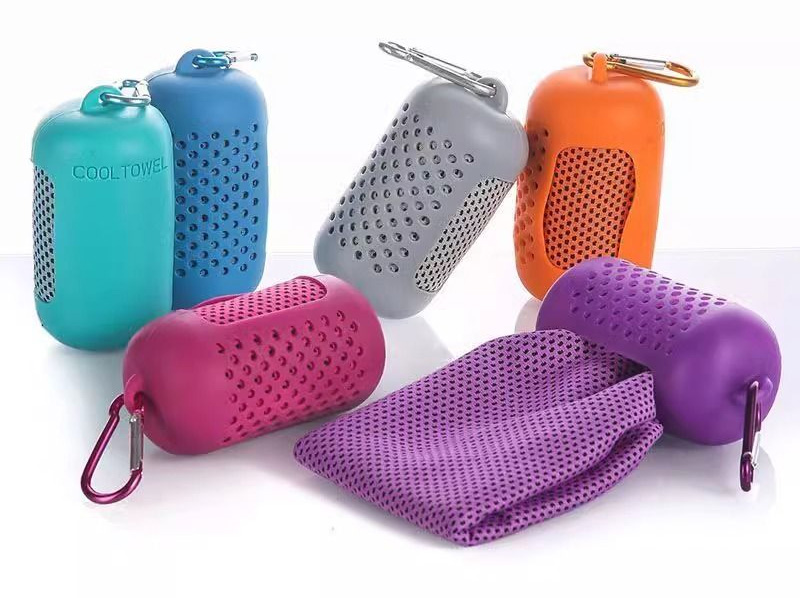 Toalla de sudor de muñeca para mujer, de secado rápido, ideal para deportes al aire libre y actividades deportivas en verano._voghion.com
