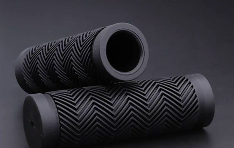 Bicycle Silicone Water Ripple Anti-Slip Shockproof Rubber Shifter Handlebar Grips Mountain Bike Universal_voghion.com