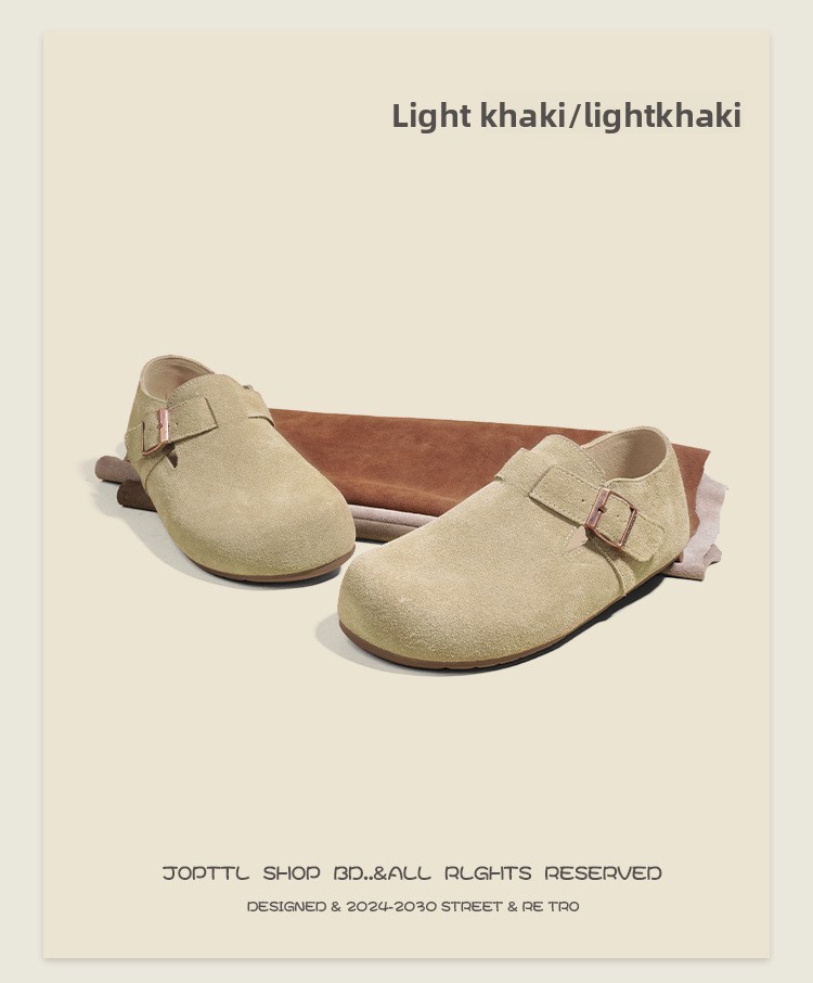 Dames instappers van echt leer met dikke plateauzool_voghion.com