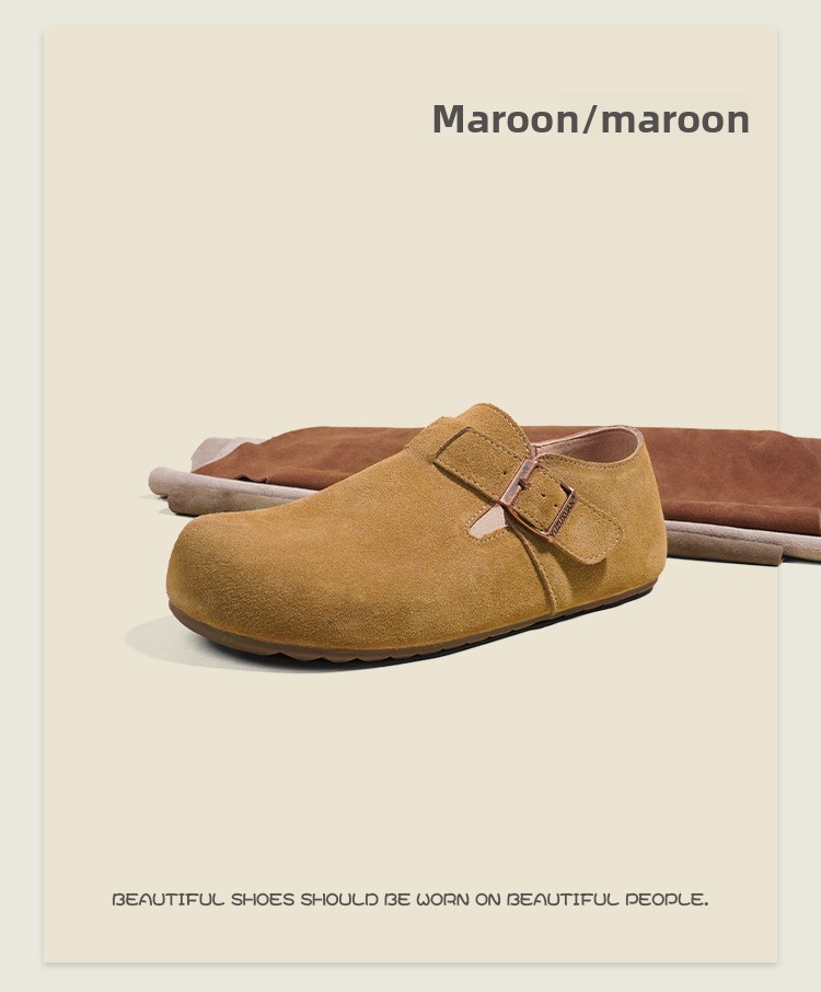 Dames instappers van echt leer met dikke plateauzool_voghion.com