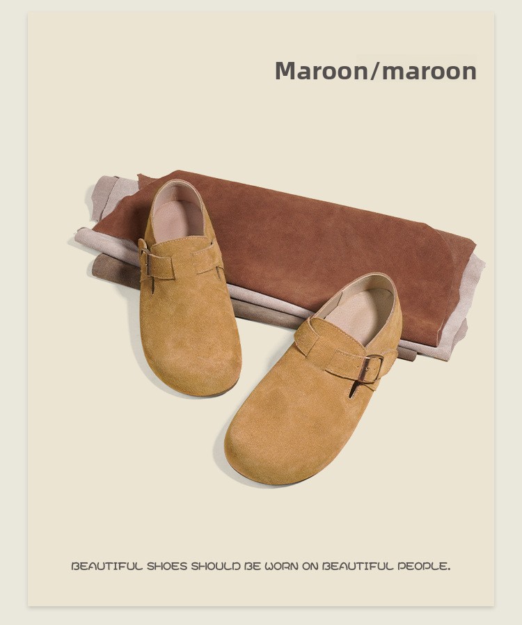 Dames instappers van echt leer met dikke plateauzool_voghion.com