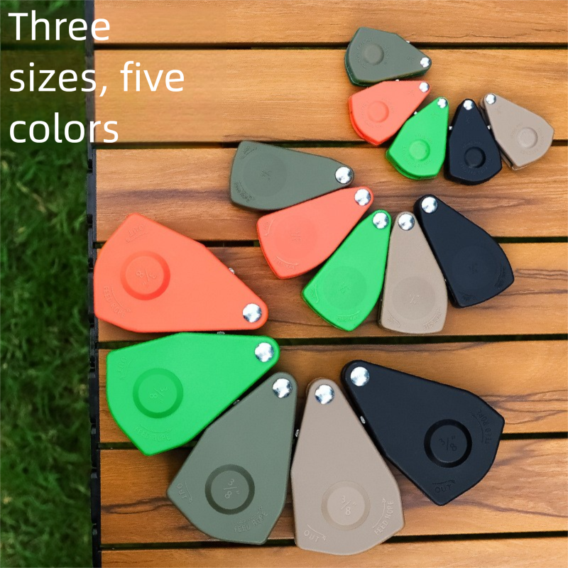 Windproof Tent Rope Pulley Adjuster With Reflective Hook For Camping_voghion.com