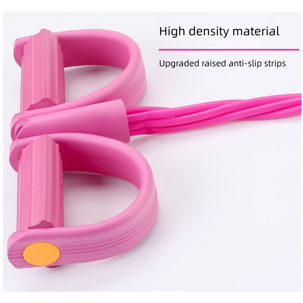 Pedal Band Home Yoga Leg Four-Tube Elastic Full Body Stretch Resistance Rope Sit-Up Aid_voghion.com
