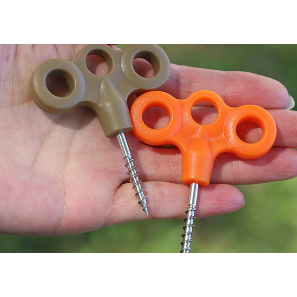 Edelstahl-heringe Für Zelte Mit Windschutzseil-befestigung_voghion.com