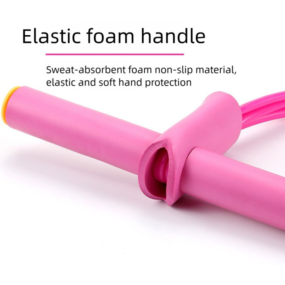 Pedal Band Home Yoga Leg Four-Tube Elastic Full Body Stretch Resistance Rope Sit-Up Aid_voghion.com