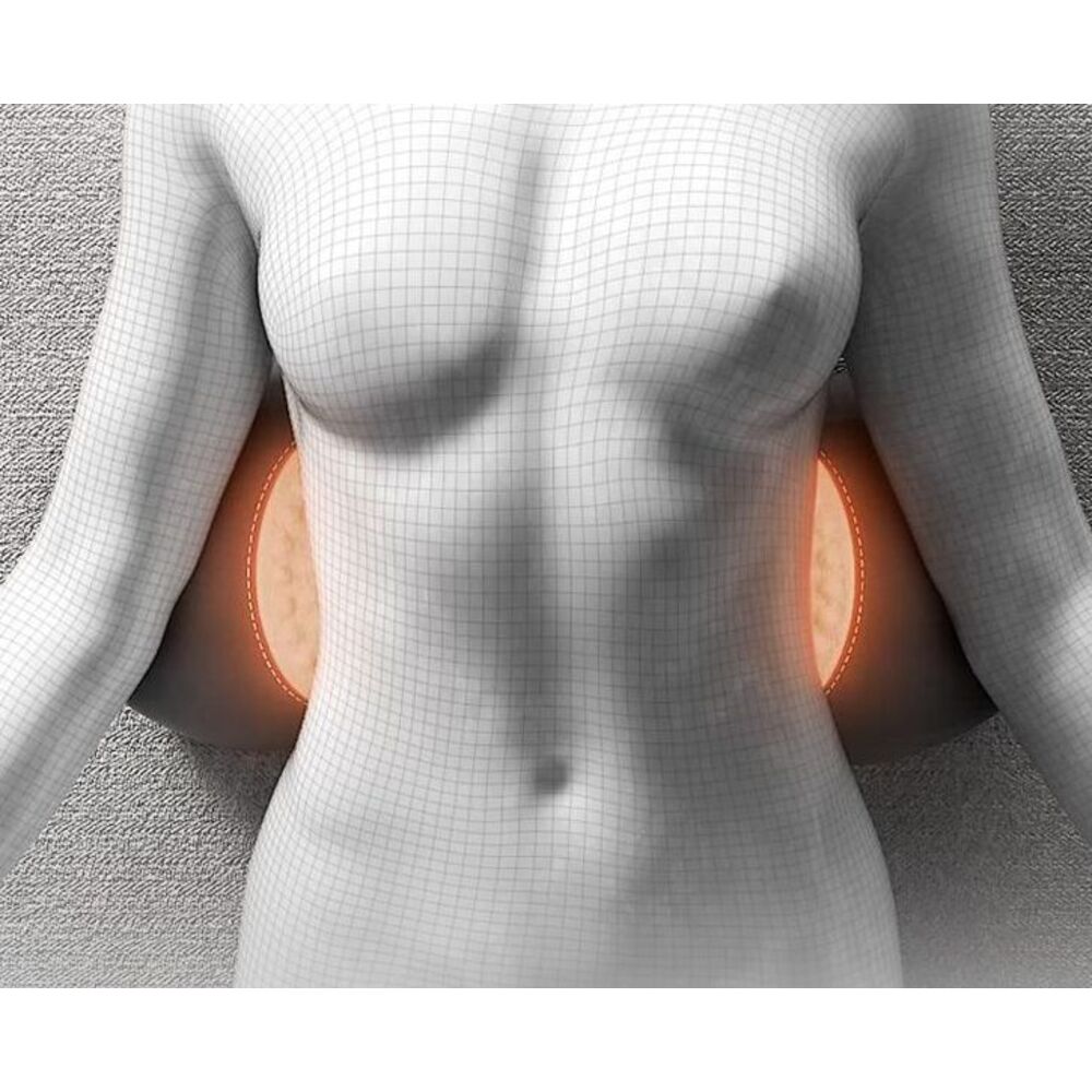 Pillow Bed Sleeping Special Waist Cushion Support Massage Heating Non-Traction Lumbar Brace_voghion.com