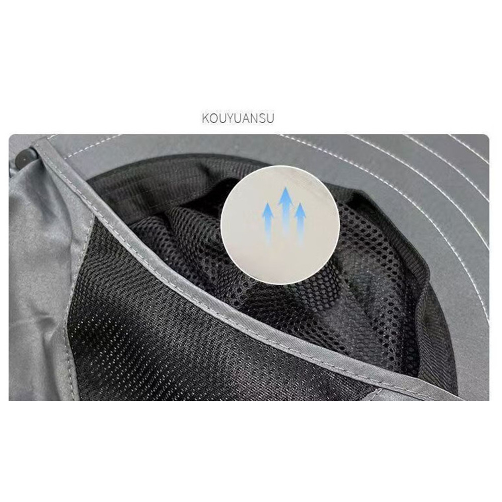 Chapeau de soleil pour randonnée et pêche avec protection nuque_voghion.com