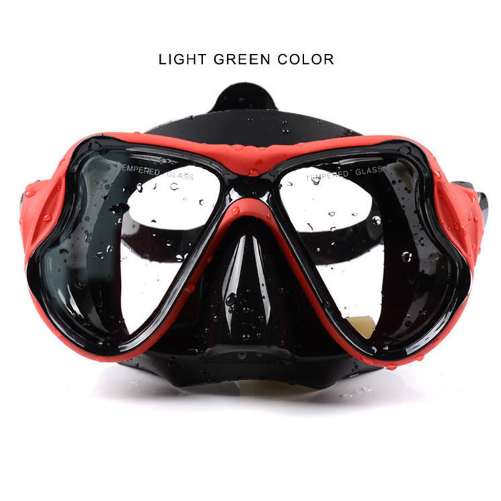 Duikmasker met snorkel set professionele snorkeluitrusting_voghion.com