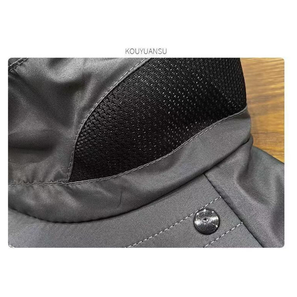 Chapeau de soleil pour randonnée et pêche avec protection nuque_voghion.com