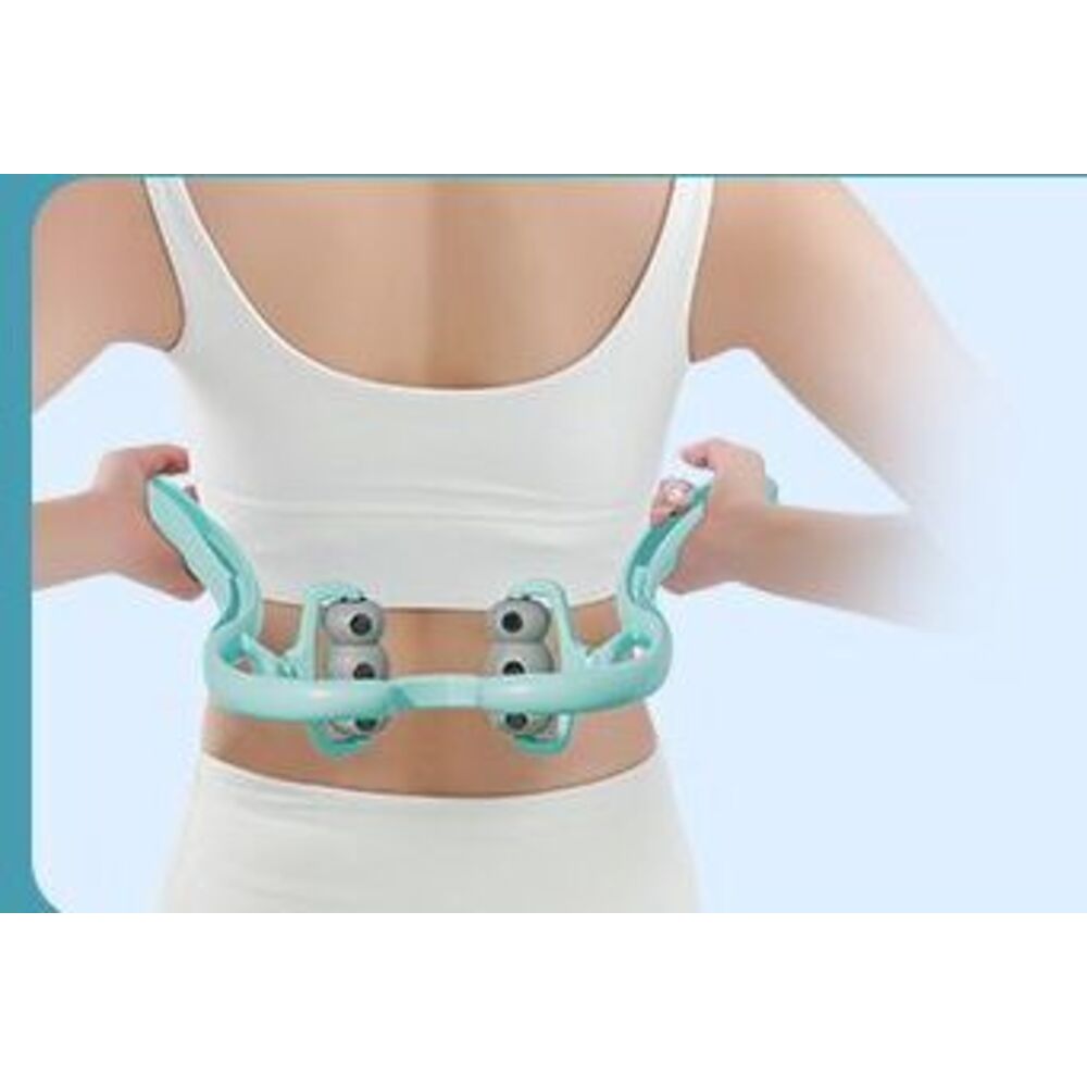 Manuelles Massagegerät mit zwölf Magneten, multifunktionales Massagegerät für Kopf, Schultern und Nacken zur Verwendung zu Hause_voghion.com