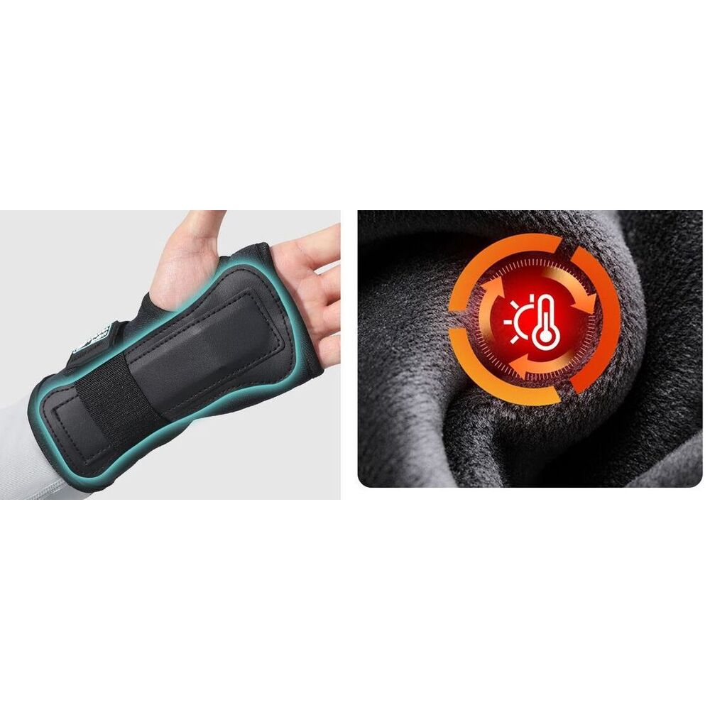 Guantes de esquí con protector de muñeca impermeables táctil_voghion.com