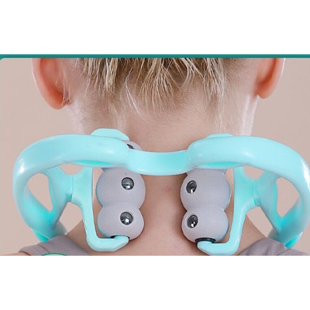 Manuelles Massagegerät mit zwölf Magneten, multifunktionales Massagegerät für Kopf, Schultern und Nacken zur Verwendung zu Hause_voghion.com