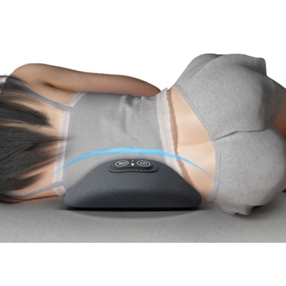 Pillow Bed Sleeping Special Waist Cushion Support Massage Heating Non-Traction Lumbar Brace_voghion.com